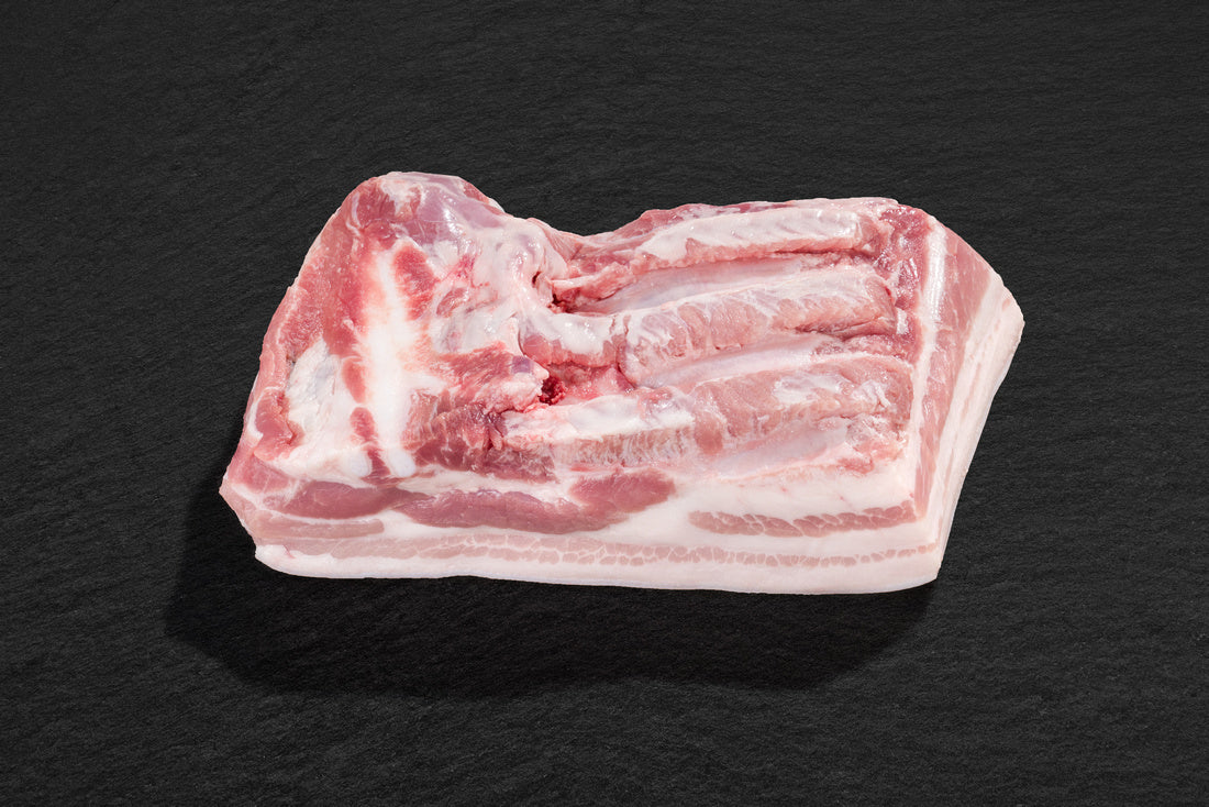 Sliced Fresh Bacon - Uncured Pork Belly