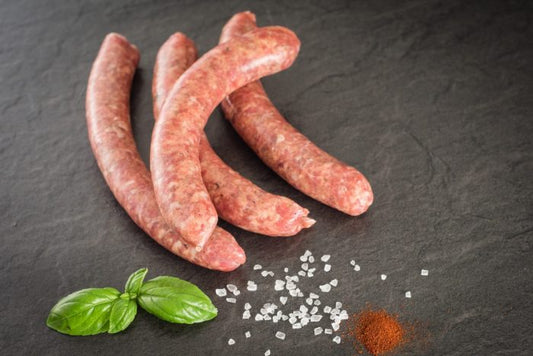 Beef Smoked Hot Garlic Sausage