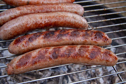 Hot Garlic Sausage Link - Premium Pork Sausage